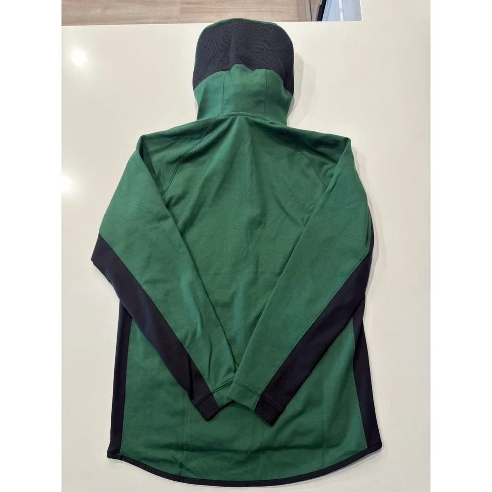 Jordan Showtime Full-Zip Basketball Hoodie Mens M Gorge Green FQ5378-341